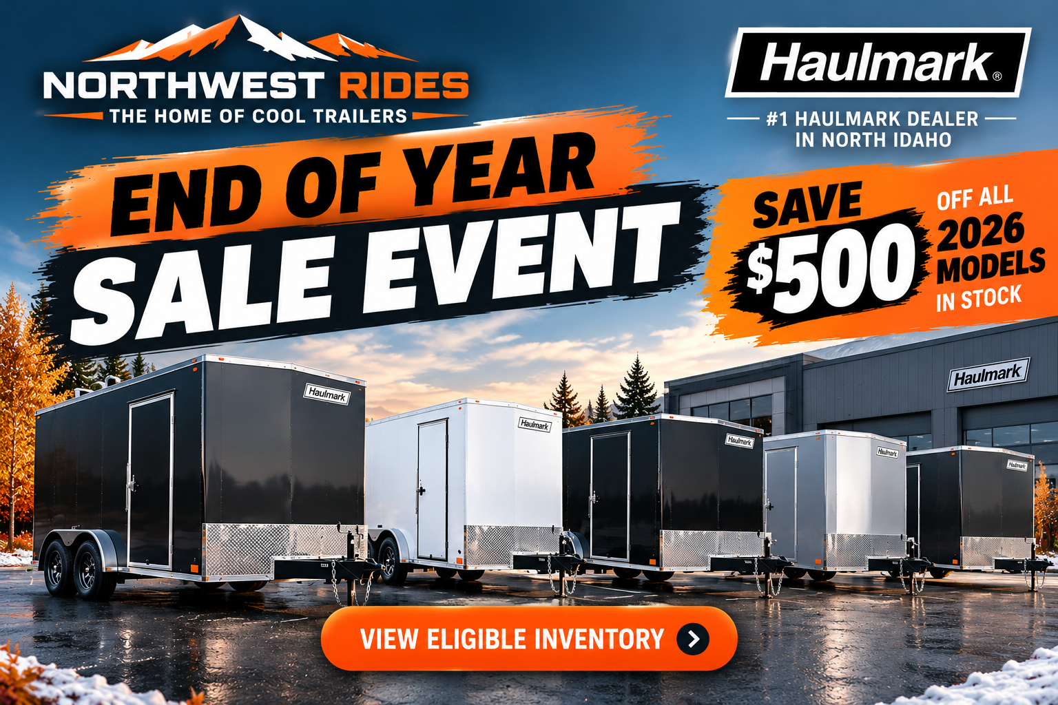 End-of-Year Trailer Sale Event