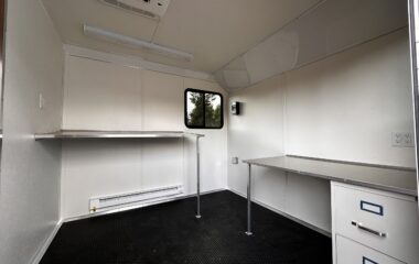2024 Haulmark Grizzly Jobsite Office 8.5x24 Enclosed Trailer
