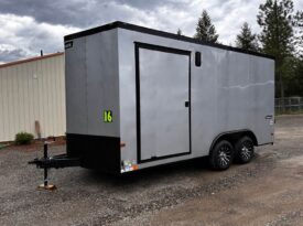 2024 Haulmark Transport 8.5×16 Phantom Trim Cargo Enclosed Trailer