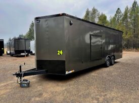2025 Haulmark Transport 8.5×24 plus V-nose, Enclosed Contractor Trailer, Extra Height – 7.6’ Interior