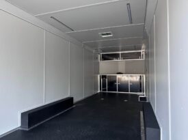 2026 Haulmark 8.5×24’ Race Car trailer 7’6″ Tall, Finished interior, Cabinets, Electric, A/C!!!