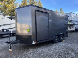 2025 Haulmark Transport 8.5×16 Phantom/UTV pkg 7’6″ Height