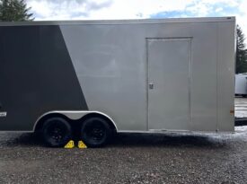 2025 Haulmark 8.5×18 plus v-nose enclosed cargo trailer sxs utv atv, extra tall 7’6”