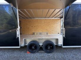 2026 Alcom 8.5×20 Car Trailer | Aluminum | Gullwing Door | 5.2k Axles