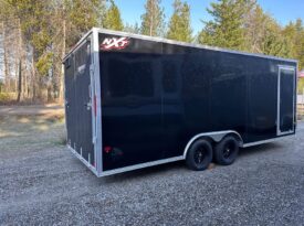 2026 Alcom 8.5×20 Car Trailer | Aluminum | Gullwing Door | 5.2k Axles