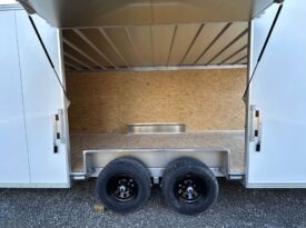2025 Alcom 8.5×24 All Aluminum Enclosed Car Cargo Trailer