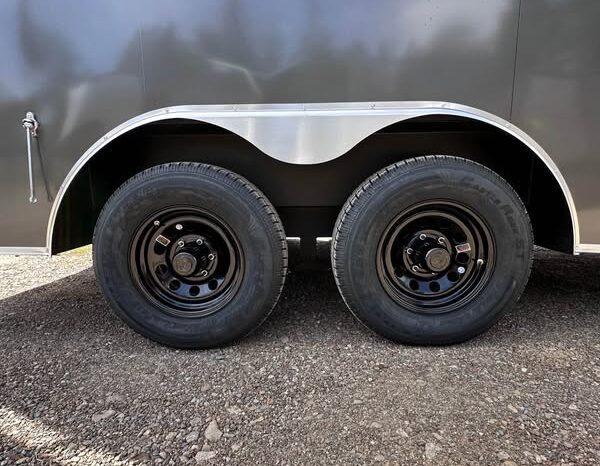 
								2025 Haulmark 8.5×16 Contractor Trailer 7′ Tall Barn Doors full									