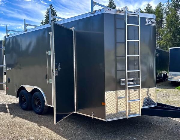 
								2025 Haulmark 8.5×16 Contractor Trailer 7′ Tall Barn Doors full									