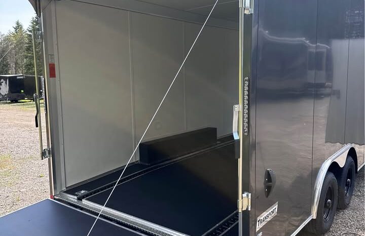 
								2025 Haulmark 8.5×20 7’6″ Height Finished Interior Slant V-Nose Trailer full									
