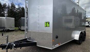 2025 Haulmark 7×16 Contractor Trailer | 7′ Interior | 30amp | Barn Doors |