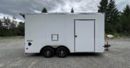 2025 Haulmark 8.5×16 SXS ATV Trailer | Escape door | E-tracks| 90″ Tall