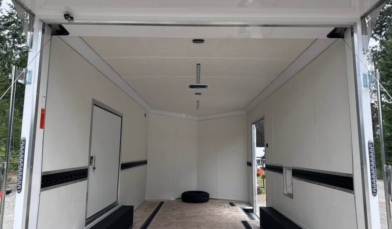 
								2025 Haulmark 8.5×16 Slant Front, Escape door, Etracks, 90in Height full									