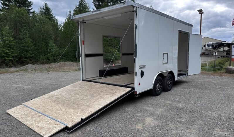 
								2025 Haulmark 8.5×16 Slant Front, Escape door, Etracks, 90in Height full									