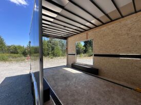2026 Haulmark 8.5×16 SXS ATV Trailer | Escape Door | 7’6″ Tall