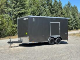 2026 Haulmark 8.5×16 SXS ATV Trailer | Escape Door | 7’6″ Tall