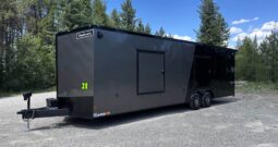 2025 Haulmark 8.5×28 SXS ATV Trailer | 86″ Tall |2x escape doors | Camera | Battery