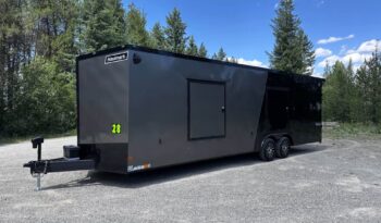 For sale 2025 Haulmark 8.5×28 7’6″ tall trailer w/ 2x escape doors, backup camera, battery