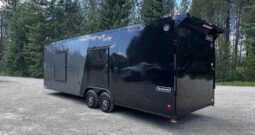 2025 Haulmark 8.5×28 SXS ATV Trailer | 86″ Tall |2x escape doors | Camera | Battery