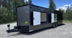 2025 Haulmark 8.5×28 SXS ATV Trailer | 86″ Tall |2x escape doors | Camera | Battery