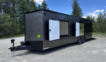 
										2025 Haulmark 8.5×28 SXS ATV Trailer | 86″ Tall |2x escape doors | Camera | Battery full									