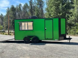 2025 Diamond Cargo 7×16 Vending / Concession / Food Trailer – A/C, Power, Finished Interior!