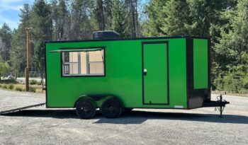 
										2025 Diamond Cargo 7×16 Vending / Concession / Food Trailer – A/C, Power, Finished Interior! full									