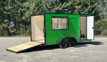 
										2025 Diamond Cargo 7×16 Vending / Concession / Food Trailer – A/C, Power, Finished Interior! full									