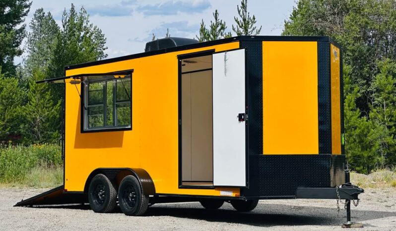 
								2026 Diamond Cargo 7×16 Vending, Concession, Food Truck Trailer full									