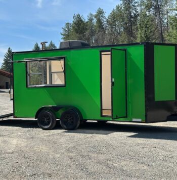 🔥 Trailer for Sale: Custom 7x16 Vending / Concession / Food Trailer – A/C, Power, Finished Interior!