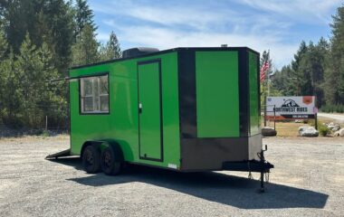🔥 Trailer for Sale: Custom 7x16 Vending / Concession / Food Trailer – A/C, Power, Finished Interior!