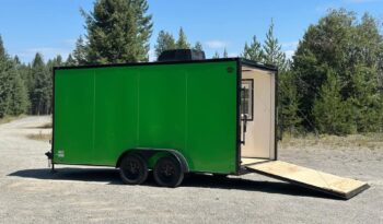 
										2025 Diamond Cargo 7×16 Vending / Concession / Food Trailer – A/C, Power, Finished Interior! full									