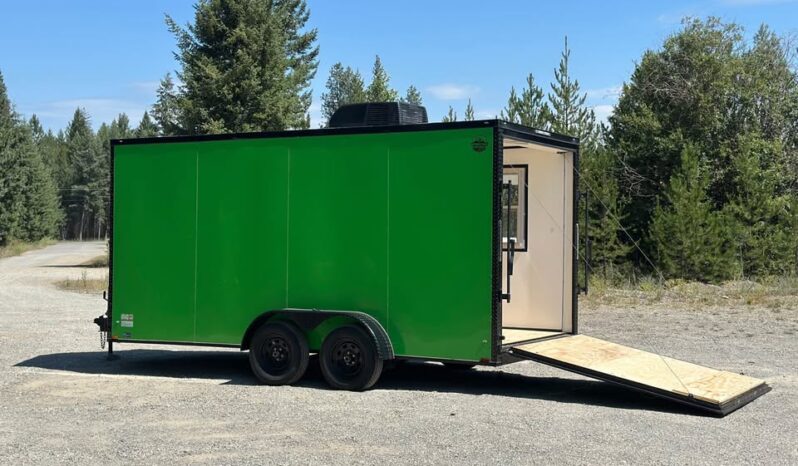 
								2025 Diamond Cargo 7×16 Vending / Concession / Food Trailer – A/C, Power, Finished Interior! full									