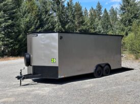 2025 Haulmark 8.5×20 ATV SXS Car Trailer | 80″ Tall | 12” OC Roof | E tracks