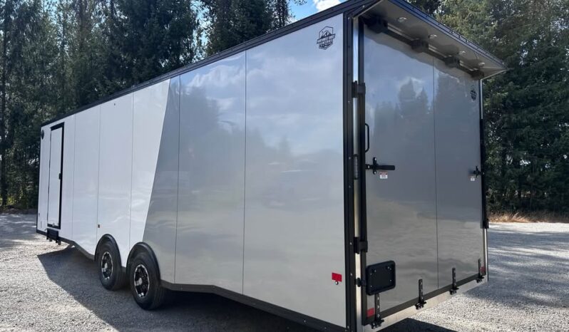 
								2026 Alcom NXT 8.5×28 Aluminum Lifted SXS|ATV Trailer full									