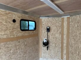 2026 Haulmark 7×14 Contractor Trailer – Roof Racks, 30Amp Power, Tall Interior!