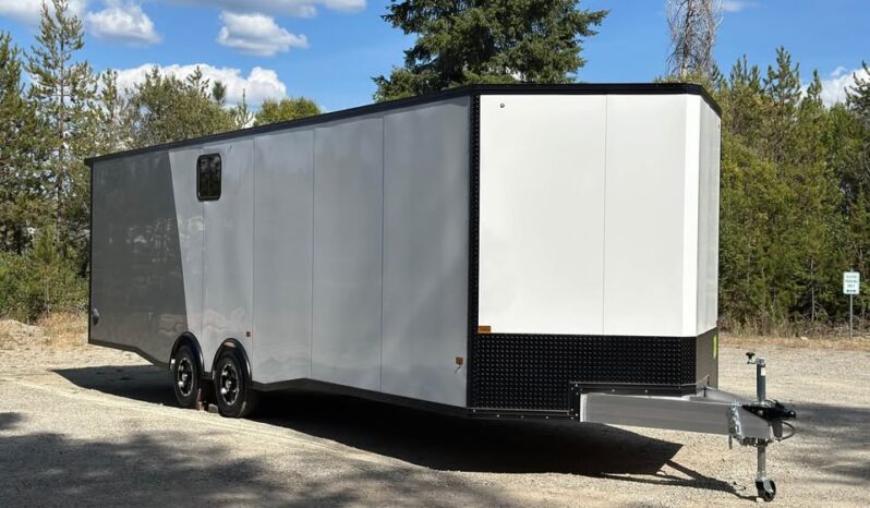 
								2026 Alcom NXT 8.5×28 Aluminum Lifted SXS|ATV Trailer full									
