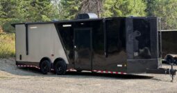 2026 Diamond Cargo 8.5×28 Car Trailer | Full Bath | Cabinets | AC | Awning | 50amp