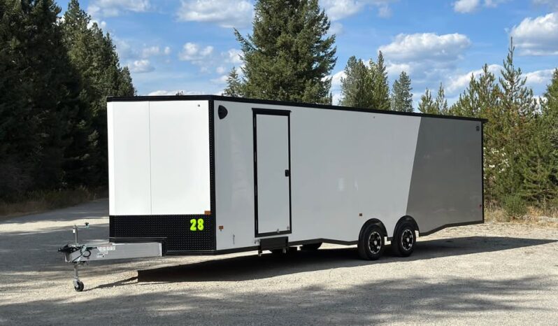 Trailer for Sale – 2025 ALCOM NXT Stealth 8.5x28 + 36” V-Nose All Sport / Snow Enclosed Trailer