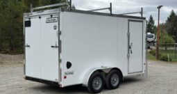 2026 Haulmark 7×14 Contractor Trailer | Roof Racks | 30amp | 7′ H | Stabilizer Jacks