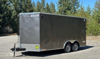 Trailer for Sale – 2026 Haulmark Passport 8.5x16 V-Nose Enclosed Cargo Contractor Trailer – Extra Tall 7’ Interior!