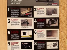 2026 Haulmark DLX 8.5×20 Enclosed Cargo Trailer 90″H