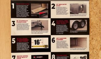 
										2026 Haulmark DLX 8.5×20 Enclosed Cargo Trailer 90″H full									