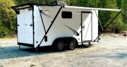 2026 Haulmark NOMAD 7×16 Hybrid Trailer | A/C | Solar | Awning | Finished Interior