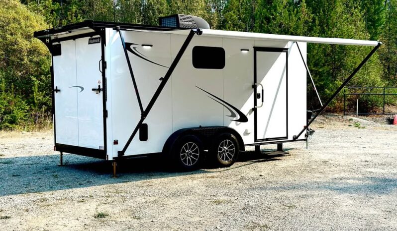 2026 Haulmark Nomad 7x16 V-Nose Camper/Toy Hauler Hybrid Trailer