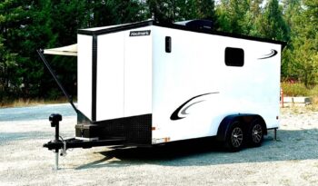 
										2026 Haulmark Nomad 7×16 V-Nose Camper/Toy Hauler Hybrid Trailer full									