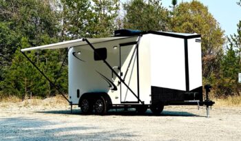 
										2026 Haulmark Nomad 7×16 V-Nose Camper/Toy Hauler Hybrid Trailer full									