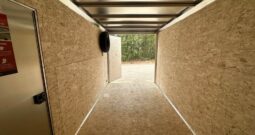 2026 Alcom NXT 7×14 Barn Doors 7’ Tall Aluminum Contractor Trailer
