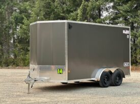 2026 Alcom NXT 7×14 Barn Doors 7’ Tall Aluminum Contractor Trailer
