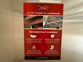 2026 Alcom NXT 7×14 Barn Doors 7’ Tall Aluminum Contractor Trailer