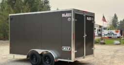 2026 Alcom NXT 7×14 Barn Doors 7’ Tall Aluminum Contractor Trailer